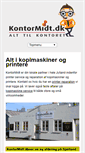 Mobile Screenshot of kontormidt.dk